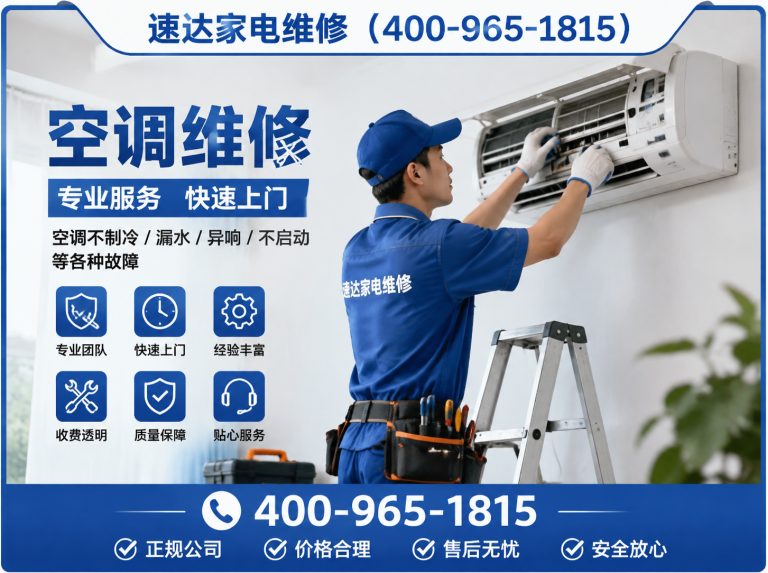 北海中央空调维修展示图
